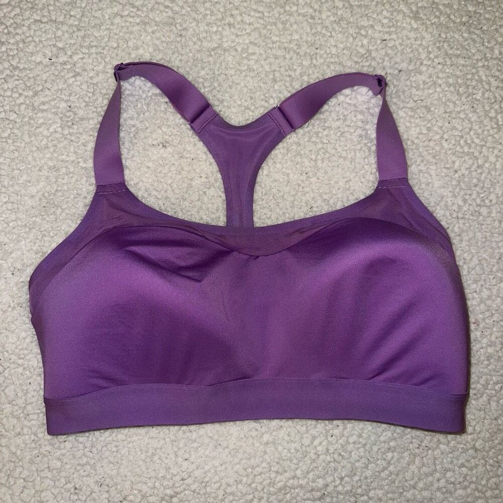 Brooks Women’s Racerback Sports Bra Light Purple 38DD EUC